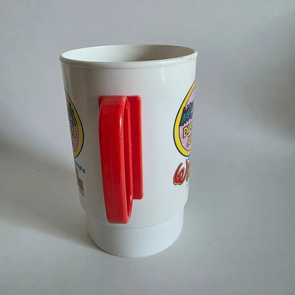 Disney Mickey's Diamond Jubilee World on Ice 3D Plastic Travel Mug Cup